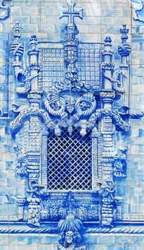 The portuguese azulejos, Tomar, Portugal