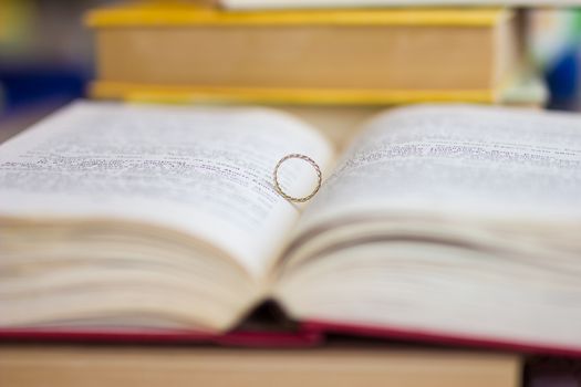 A wedding ring in the bible