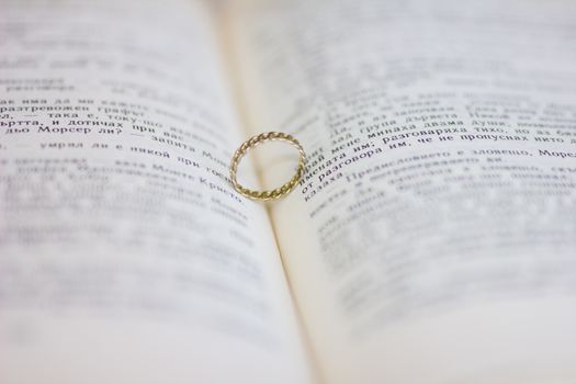 A wedding ring in the bible