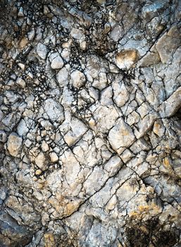 abstract background or texture cracked limestone quartz rock