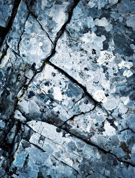 abstract background or texture blue tint limestone rock