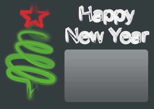 Christmas and  New year party background