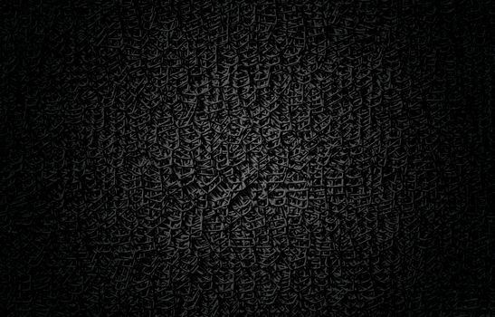 Abstract background - black chainmail