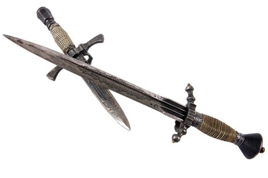 medieval dagger. It was often used by pirates