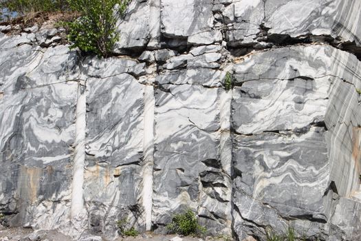 The giant marble cut in the Italian's career in Russia. Minerals