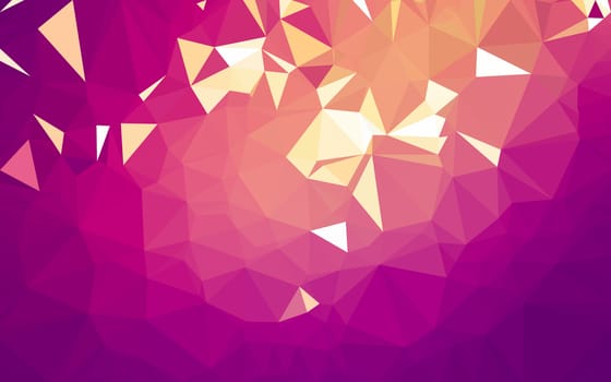 Abstract low poly background, geometry triangle, mosaic pastel color background