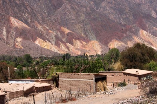 Humahuaca valley, Jujuy, northern Argentina, near the fourteen colors hill