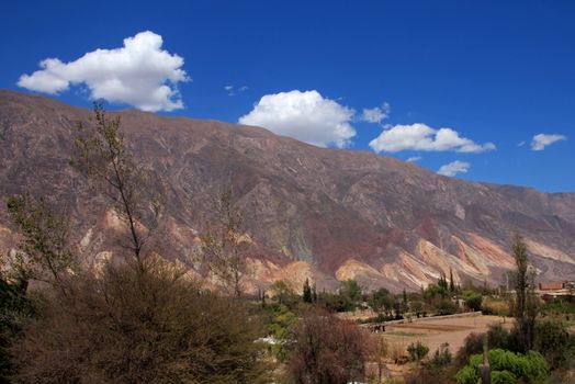 Humahuaca valley, Jujuy, northern Argentina, near the fourteen colors hill