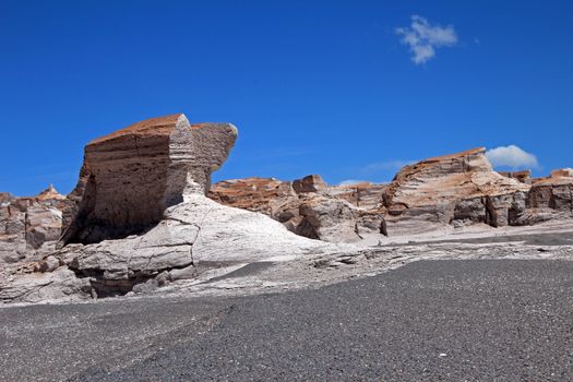 Pumice stones at Campo de Piedra Pomez, near Fiambala, Catamarca, Argentina