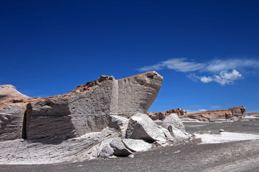 Pumice stones at Campo de Piedra Pomez, near Fiambala, Catamarca, Argentina