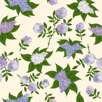 elegant floral seamless pattern background for your design