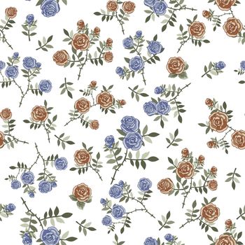 elegant floral seamless pattern background for your design