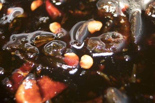 Famous Indonesian sweet and spicy condiment called Sambal Kicap serve as sauce and usually with any grilled meat, seafood and fantastic with Soto Ayam