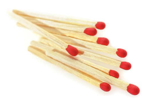 Matches on a white background.