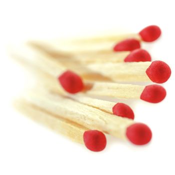 Matches on a white background.