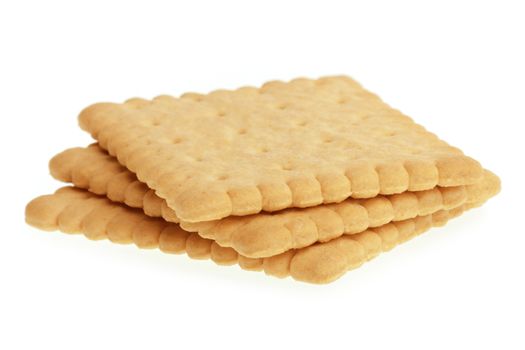 Biscuits on white.
