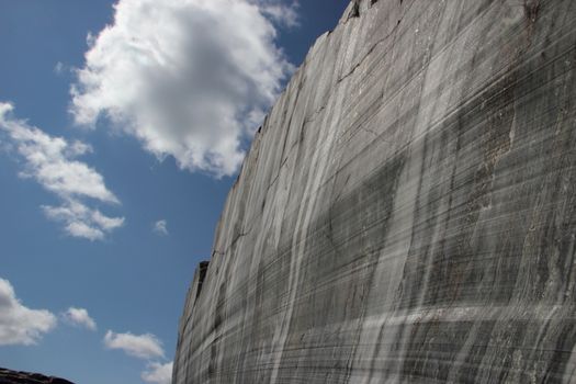 The giant marble cut in the Italian's career in Russia. Minerals