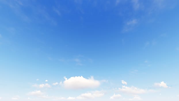 Cloudy blue sky abstract background, blue sky background with tiny clouds, 3d rendering

