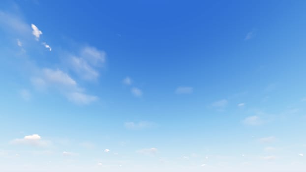 Cloudy blue sky abstract background, blue sky background with tiny clouds, 3d rendering

