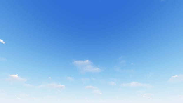 Cloudy blue sky abstract background, blue sky background with tiny clouds, 3d rendering

