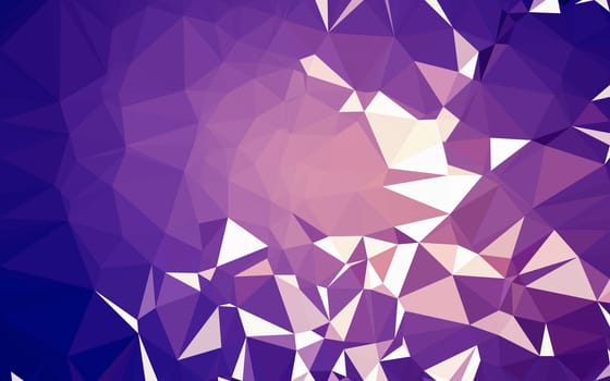 Abstract low poly background, geometry triangle, mosaic pastel color background