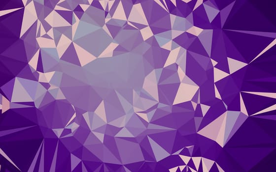 Abstract low poly background, geometry triangle, mosaic pastel color background