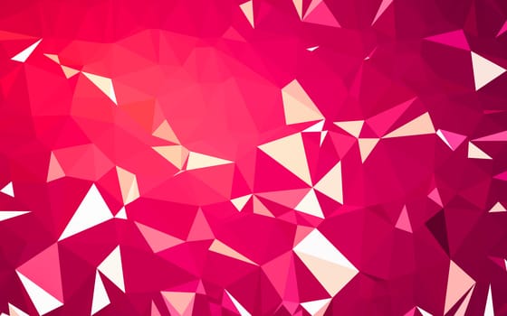 Abstract low poly background, geometry triangle, mosaic pastel color background