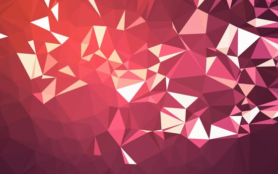 Abstract low poly background, geometry triangle, mosaic pastel color background