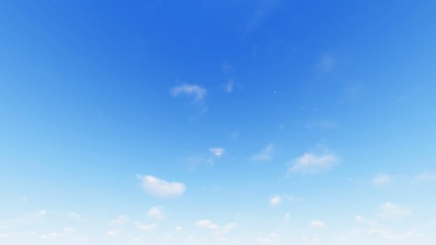 Cloudy blue sky abstract background, blue sky background with tiny clouds, 3d rendering

