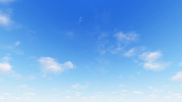 Cloudy blue sky abstract background, blue sky background with tiny clouds, 3d rendering

