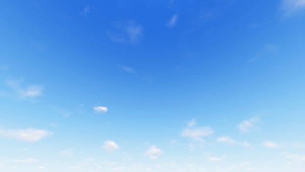 Cloudy blue sky abstract background, blue sky background with tiny clouds, 3d rendering

