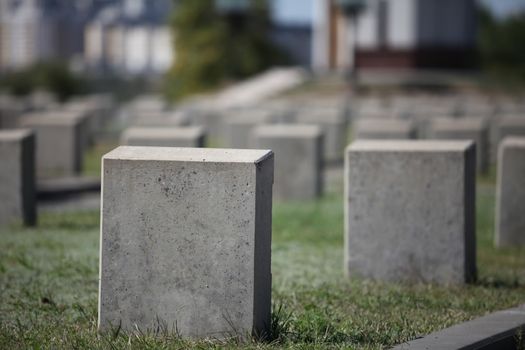 military cemetery empty gravestone monument to the unknown soldier