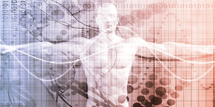 Medical Research in Genetics and DNA Science as Concept