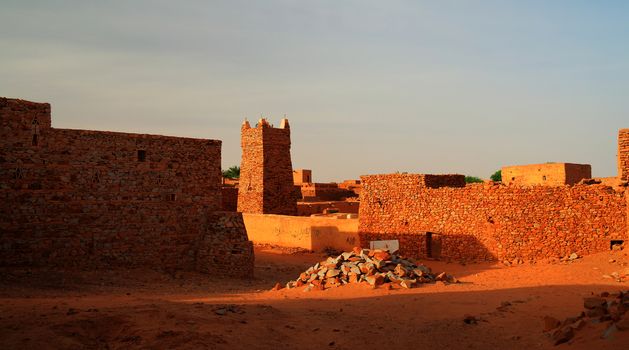 Chinguetti mosque, one of the symbols of Mauritania