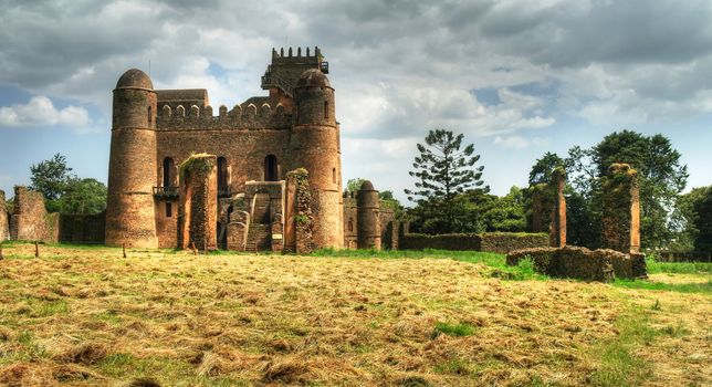 Fasilidas palace in Fasil Ghebbi site , Gonder