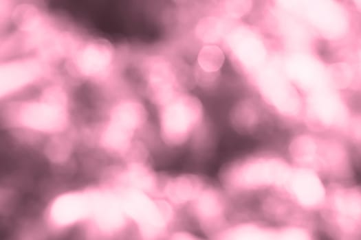 Pink bokeh color light background, abstract blurred