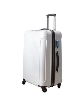 traveling suitcase ,luggage isolated white background