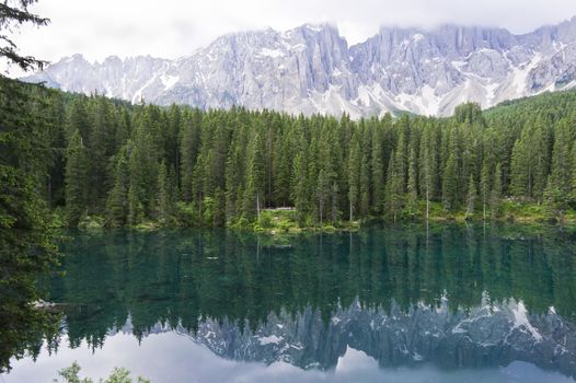 Lake Carezza, Italy, Europe