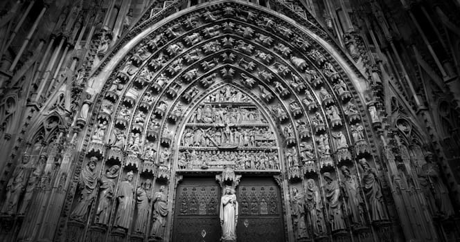 Cathedral Notre Dame of Strasbourg, Cathedral Notre Dame of Strasbourg, Bas Rhin, Alsace, France