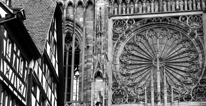 Cathedral Notre Dame of Strasbourg, Cathedral Notre Dame of Strasbourg, Bas Rhin, Alsace, France