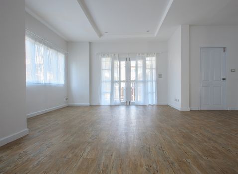 empty living room in home