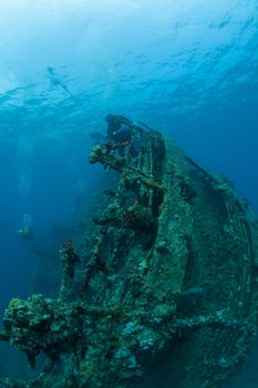 sunken ship wreck underwater diving Sudan Red Sea