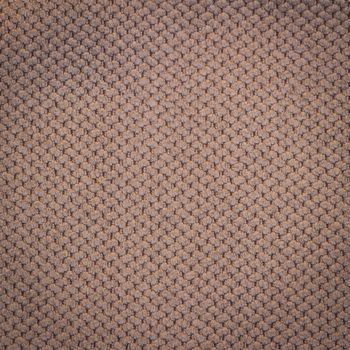 Rustic canvas fabric texture in terra color. Square shape