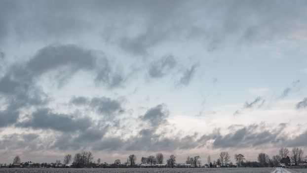blue sky, natural clouds, nature series