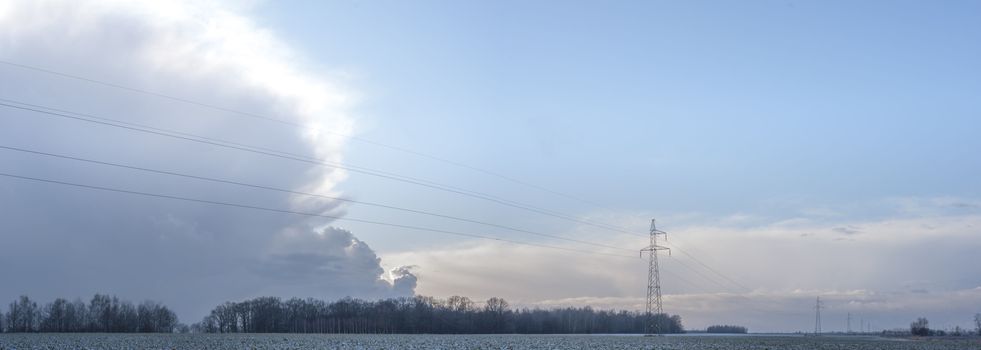 blue sky, natural clouds, nature series