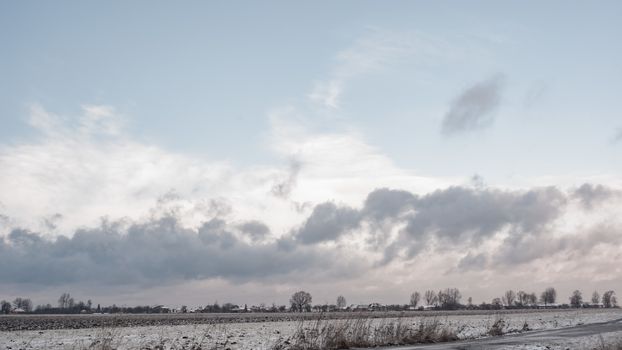 blue sky, natural clouds, nature series
