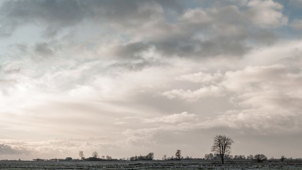 blue sky, natural clouds, nature series