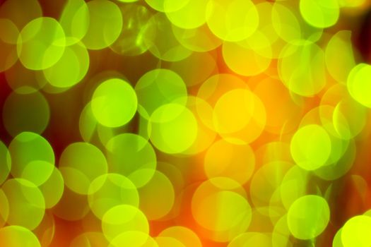 Bright shiny round bokeh lights background for celebration greeting cards