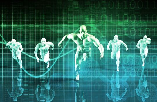 Personal Development Science and Coaching Service Concept