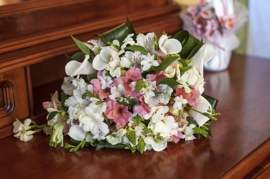 wedding bouquet, flowers, roses, beautiful bouquet 